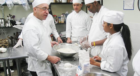 Students in the Kitchen